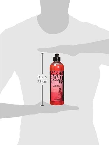 Babe’s Boat Bubbles – High-Sudsing Boat Wash Soap – Safe for Gelcoat, Won’t Strip Wax – pH Balanced & Biodegradable Marine Cleaner - 1 Pint/Spray