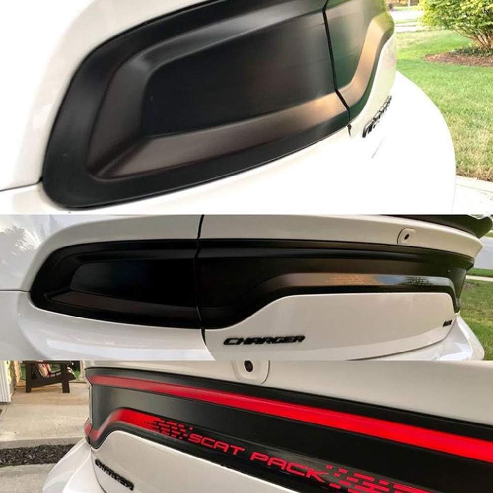 Luxe LightWrap Dark Smoke Stealth Universal Headlight Tail Light Tint Kit (20” x 3 Yard)