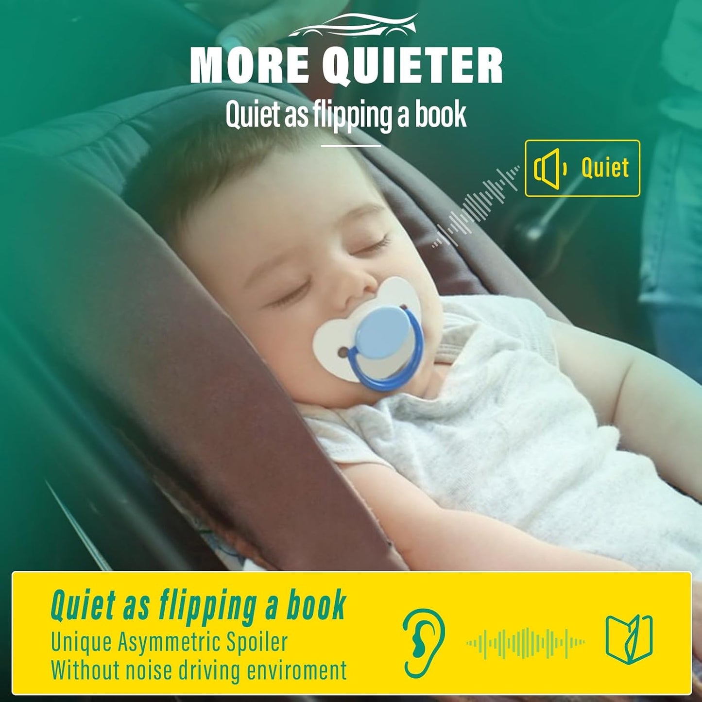 22" 14" 12" Windshield Wiper Blades Replacement for Nissan Juke 2011 2012 2013 2014 2015 2016 2017 Premium All Weather Front Rear Wipers Set - OEM Quality (Pack of 3)