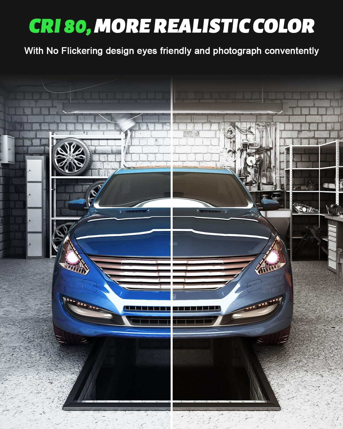 Viugreum High Bay LED Shop Lights, 300W UFO LED High Bay Light 30,000LM 120V LED High Bay Lights 5000K Daylight, Alternative to 1300W MH/HPS for Garage Workshop Barn Factory Warehouse - 20 Pack