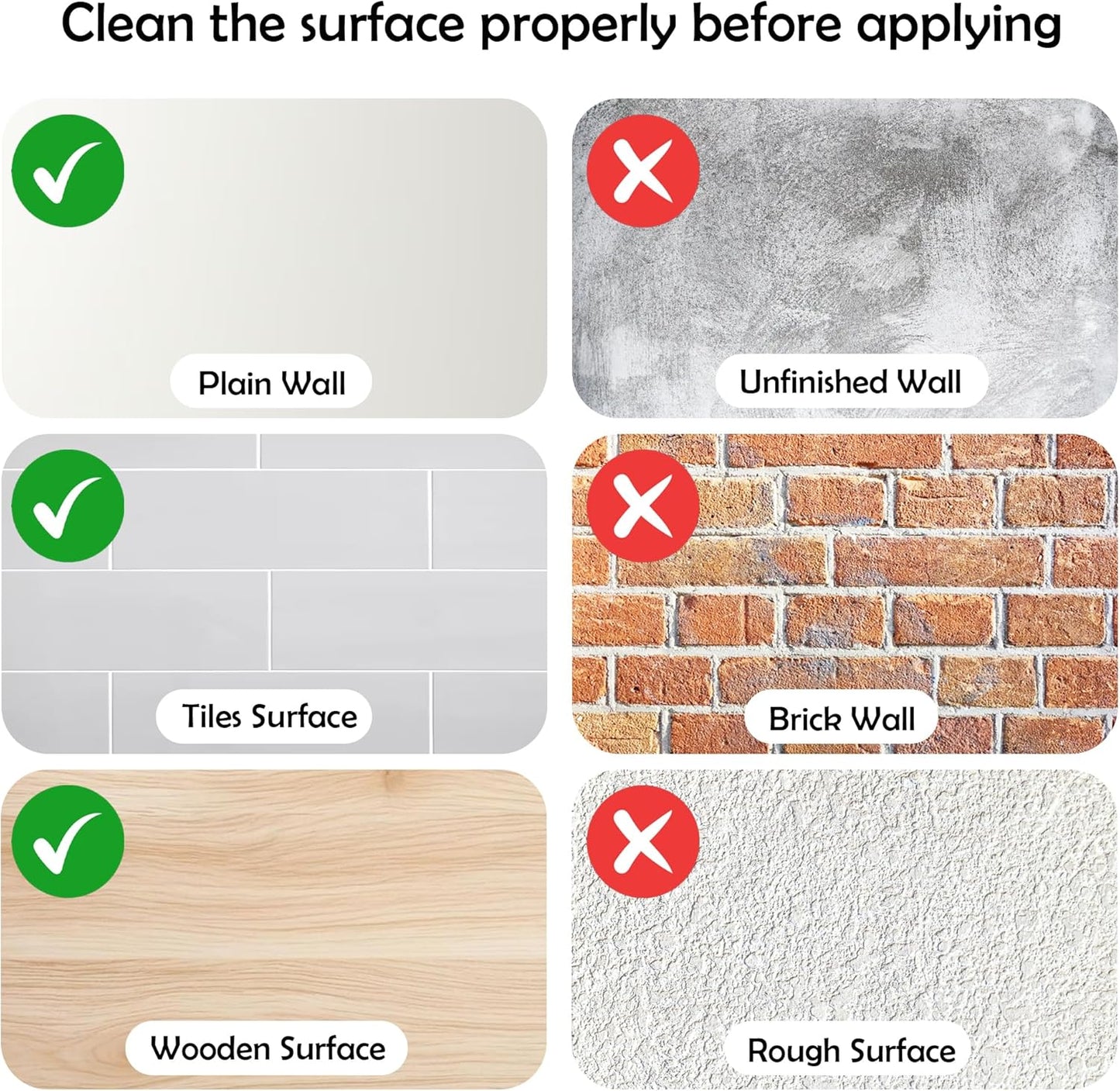 Rubber Bond Garage Wall Protectors - 6x48 Inches 2 Pack Strong Self-Adhesive Rubber Bumper Protectors for Garage Walls - Anti-Scratch and Waterproof Garage Wall Protector for Car Doors (White)