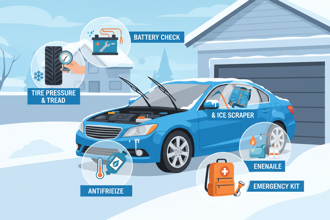 ❄️ Winter Car Care Tips: Keep Your Vehicle Safe, Strong & Road-Ready! 🚗✨