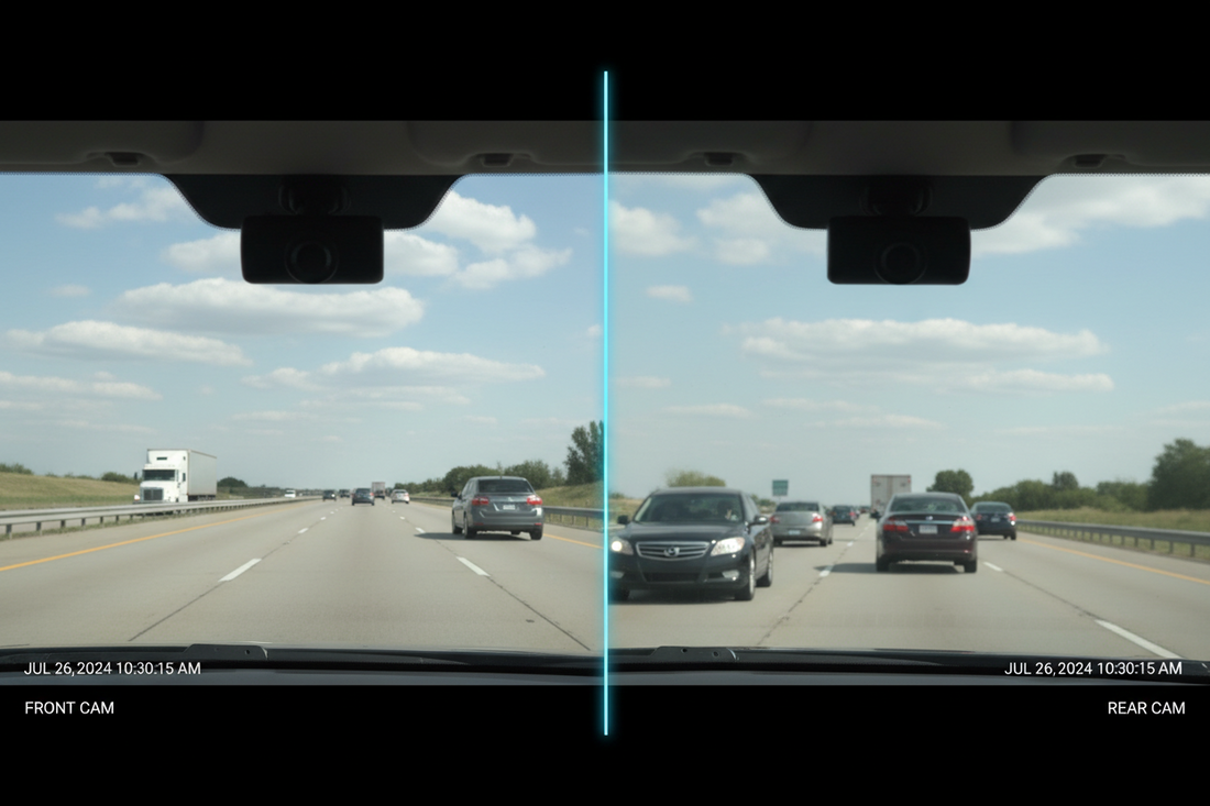 🚗📷 Front vs Rear Dash Cam – Do You Need Both?