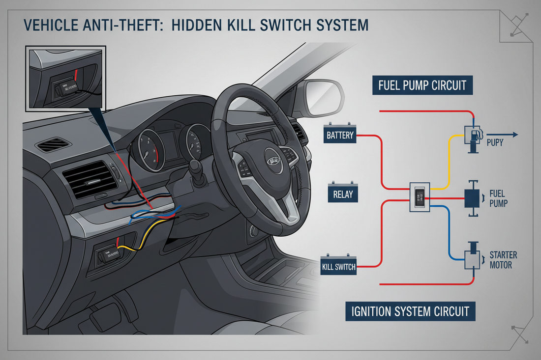 Hidden Kill Switches Explained 🚗🔧