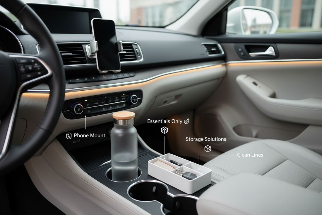 🚗✨ Minimalist Car Interior Setup Guide