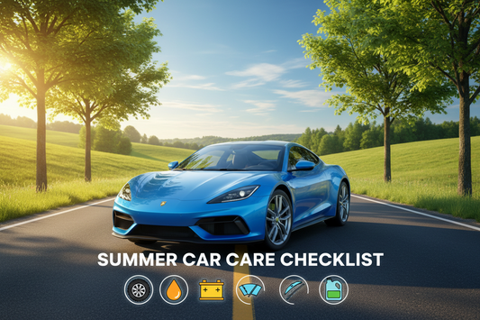 Summer Car Care Checklist ☀️🚗