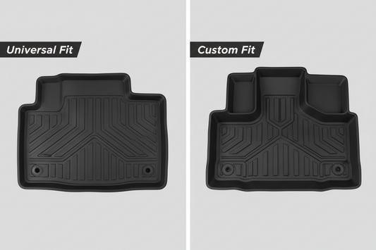🎯🌦️ Universal vs Custom-Fit All-Weather Mats