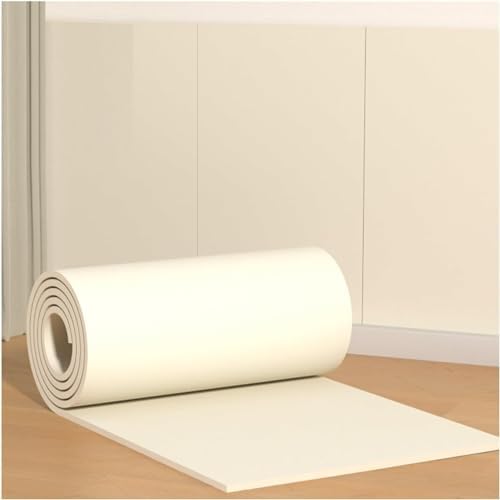 Self-Adhesive Rubber Foam Garage Wall Protectors - Grey Wall Shields (39.3x39.3in) for Studio & Gym - Impact-Resistant Padding for Maximum Protection