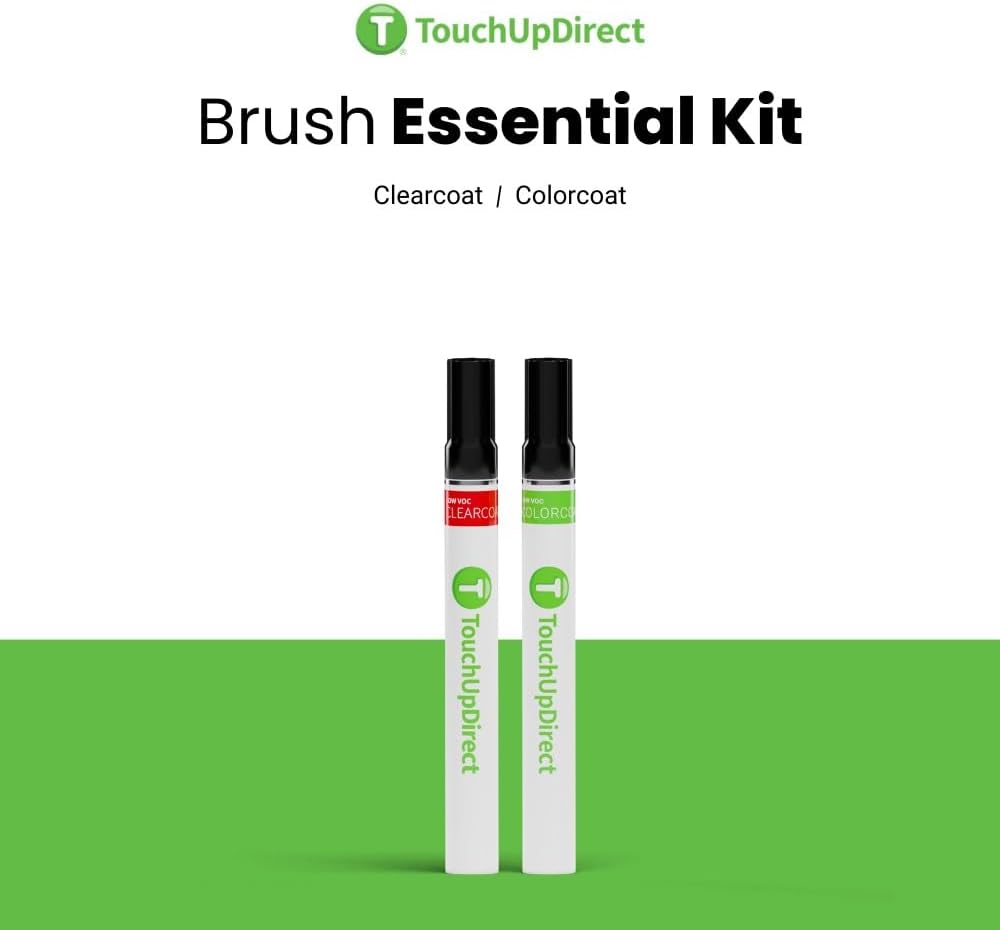 TouchUpDirect 1K5 Moon Dust Compatible with Toyota Exact Match Touch Up Paint Brush - Essential Kit