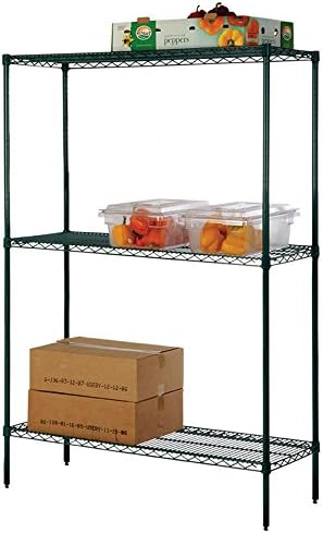 Omega 21" Deep x 30" Wide x 54" High 3 Tier Freezer Starter Shelving Unit