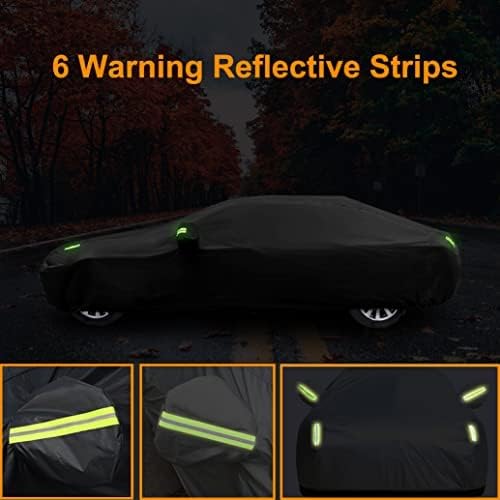 Car Cover Compatible with Mercedes-Benz C-Class 1994-2025 Sedan Coupe Cabriolet/CLK CLA CLE Coupe Cabriolet, Waterproof Covers with Cotton Lining, All Weather Rain Sun Snow UV Cover for Outdoor