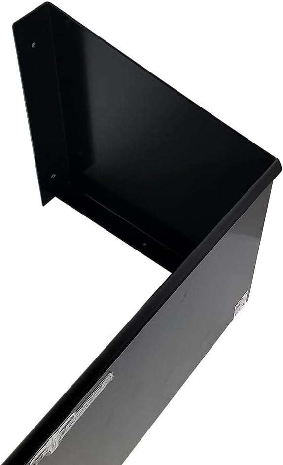 Pit Posse Double Utility Jug Holder Organizer Storage Rack - Made in USA - Holds 2 Five Gallon Utility Jug Containers - Anti-Rusting Aluminum - Garage Shop Enclosed Race Trailer (Black)