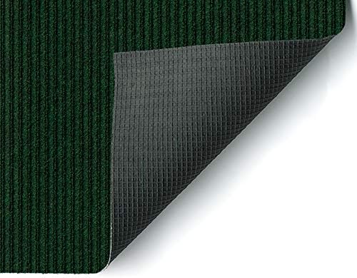 KOECKRITZ Heavy Duty Durable All Weather Indoor/Outdoor Non Slip Entrance Mat Rugs and Runners for Office Business Building Home Garage Front Door (4' x 17', Green)