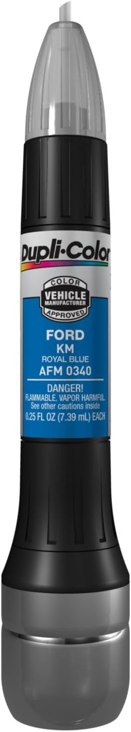 Dupli-Color AFM0340 Scratch Fix All-In-1 Exact-Match Automotive Touch-Up Paint – Ford Royal Blue – 0.25 oz. Paint Pen