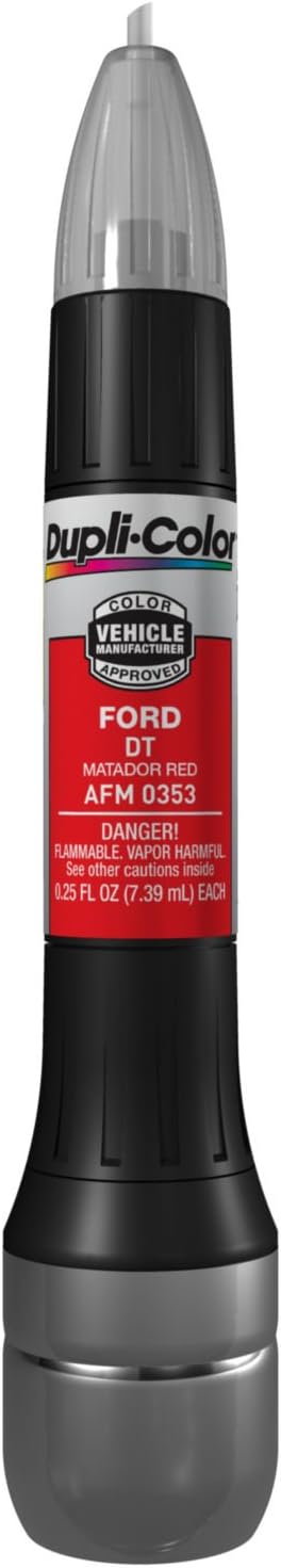 Dupli-Color AFM0353 Scratch Fix All-In-1 Exact-Match Automotive Touch-Up Paint – Ford Matador Red – 0.25 oz. Paint Pen