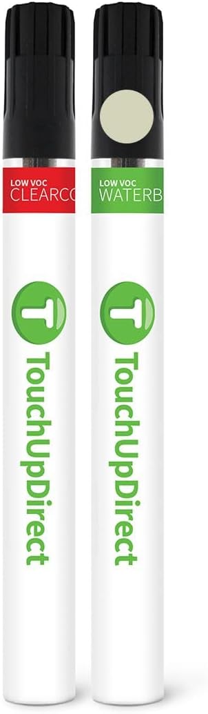TouchUpDirect 092 Coastal Cream Compatible with Toyota Exact Match Touch Up Paint Brush - Essential Kit