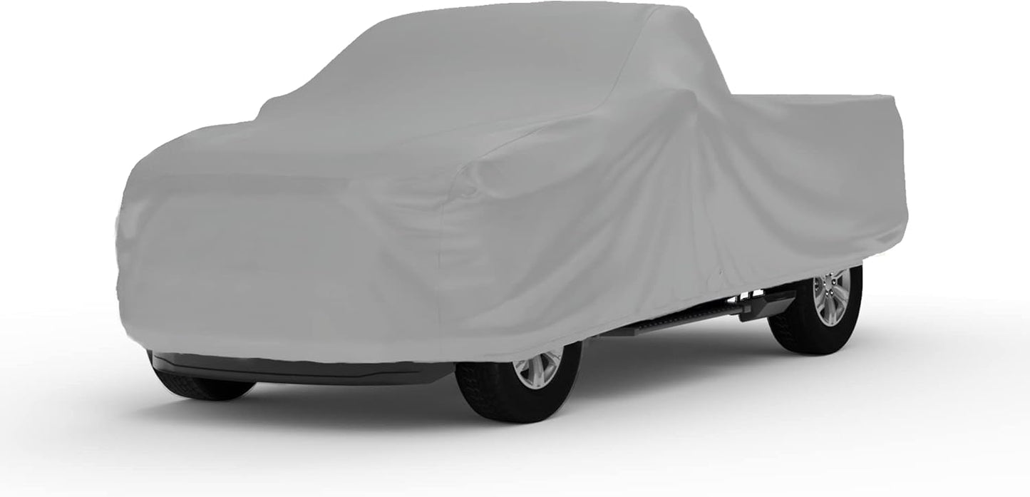 Car Covers Weatherproof Max Truck Cover & Warranty Compatible with Ford 1974-1989 F-100 Extended Cab, 8– Outdoor Cover, Prevents Theft with Cable Lock