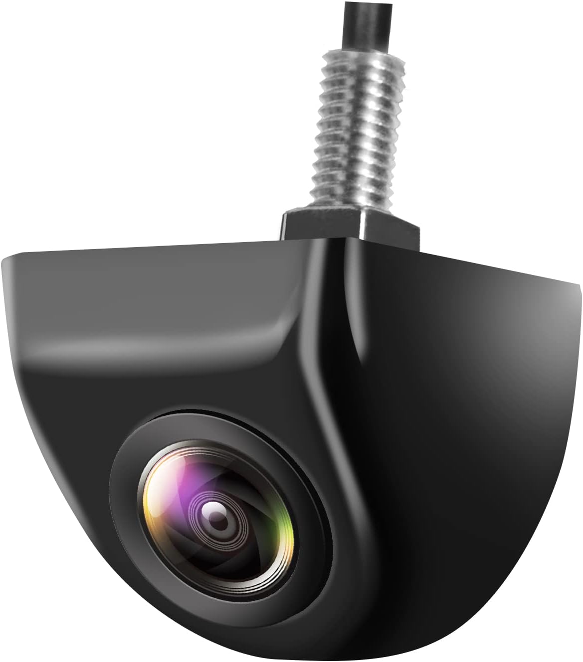 Backup Camera, Real 142° Wide Angle Reverse Camera, HD Vehicle Backup Cameras, IP68 Waterproof, Super Night Vision Rear View Camera for Car Pickup Truck SUV RV