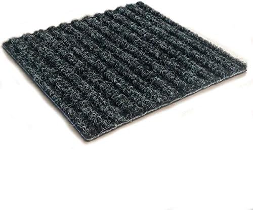 KOECKRITZ Heavy Duty Durable All Weather Indoor/Outdoor Non Slip Entrance Mat Rugs and Runners for Office Business Building Home Garage Front Door (6' x 25', Charcoal)