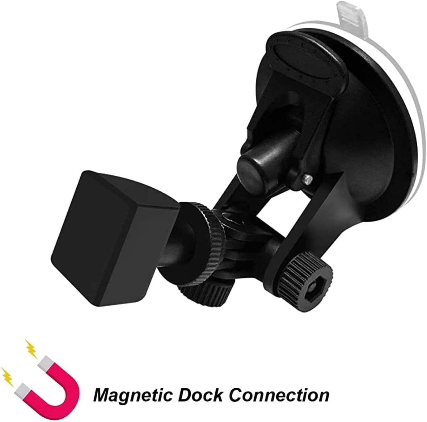 EZ Mag Suction Mount, Strong Suction Mount for Escort IX, IXC, Max 3, Redline EX Beltronics Cobra DualPro GT 360 Radar Detector Black EZ Magnetic Mount-Upgraded Version