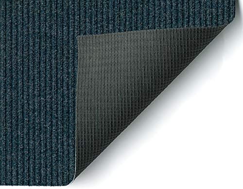 KOECKRITZ Heavy Duty Durable All Weather Indoor/Outdoor Non Slip Entrance Mat Rugs and Runners for Office Business Building Home Garage Front Door (5' x 13', Blue)