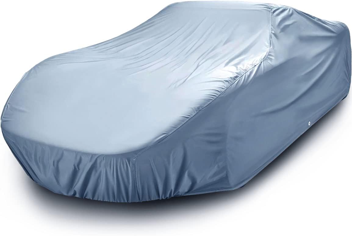iCarCover Premium Car Cover for 1982-1996 Buick Century Sedan, Coupe Heavy Duty Waterproof All-Weather Automobiles Custom Fit Indoor Outdoor UV Snow Protection Covers with Straps and Bag