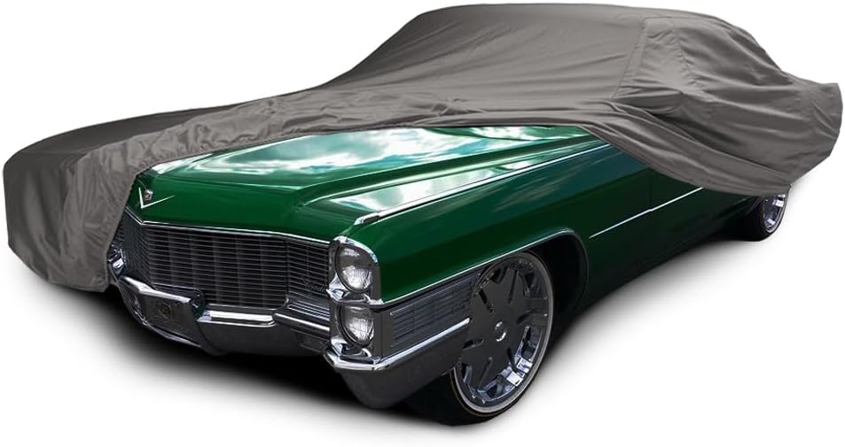 CarsCover Custom Fits for Cadillac Eldorado 1953 Car Cover Ironshield Leatherette All Weatherproof Waterproof 100% Block Sun, Rain, Dust