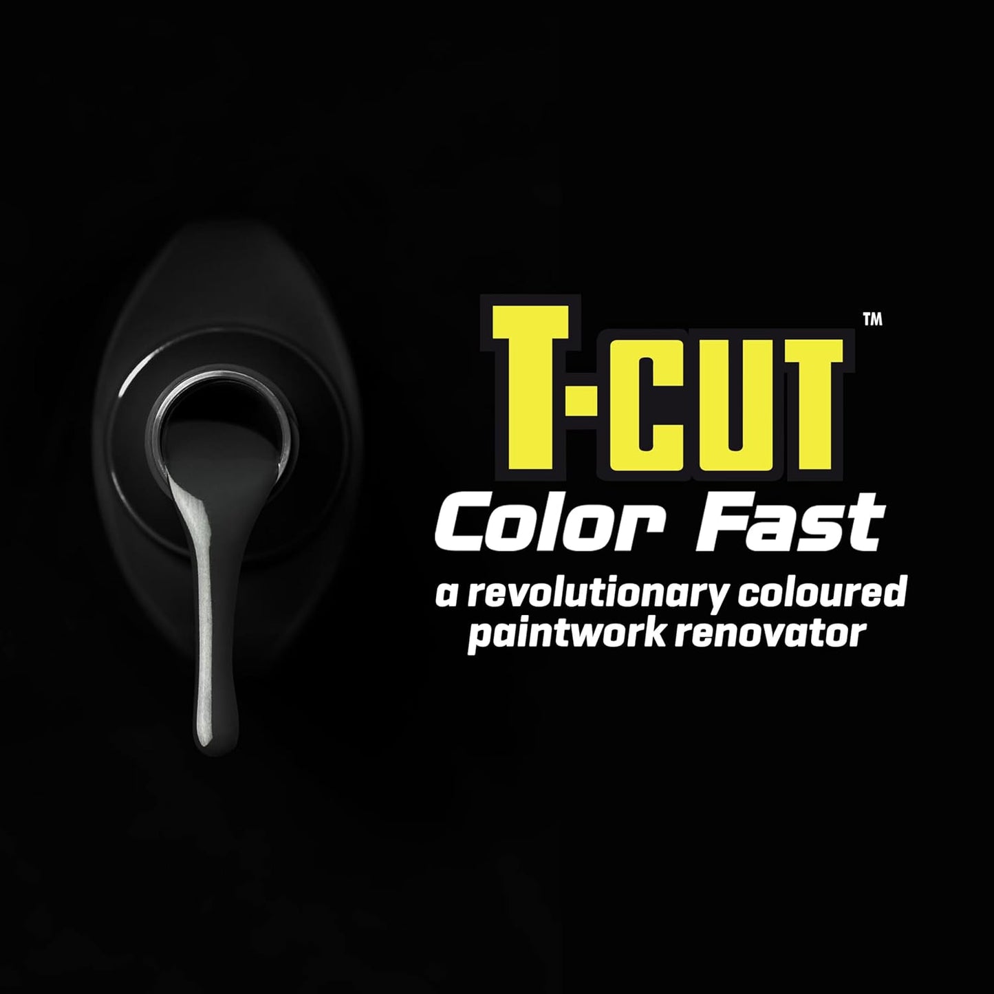 T-Cut Black Scratch Remover Color Fast Paintwork Restorer Car Polish, 13 Colors Available, 17 Fl Oz