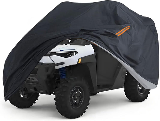 Car Cover 2-3 Seaters Outdoor Waterproof All-Weather Protection Outdoor Heavy Duty All Weather Protection Black Compatible with Polaris RZR Can-Am Oxford Cloth 134" x 70" x 75" inches