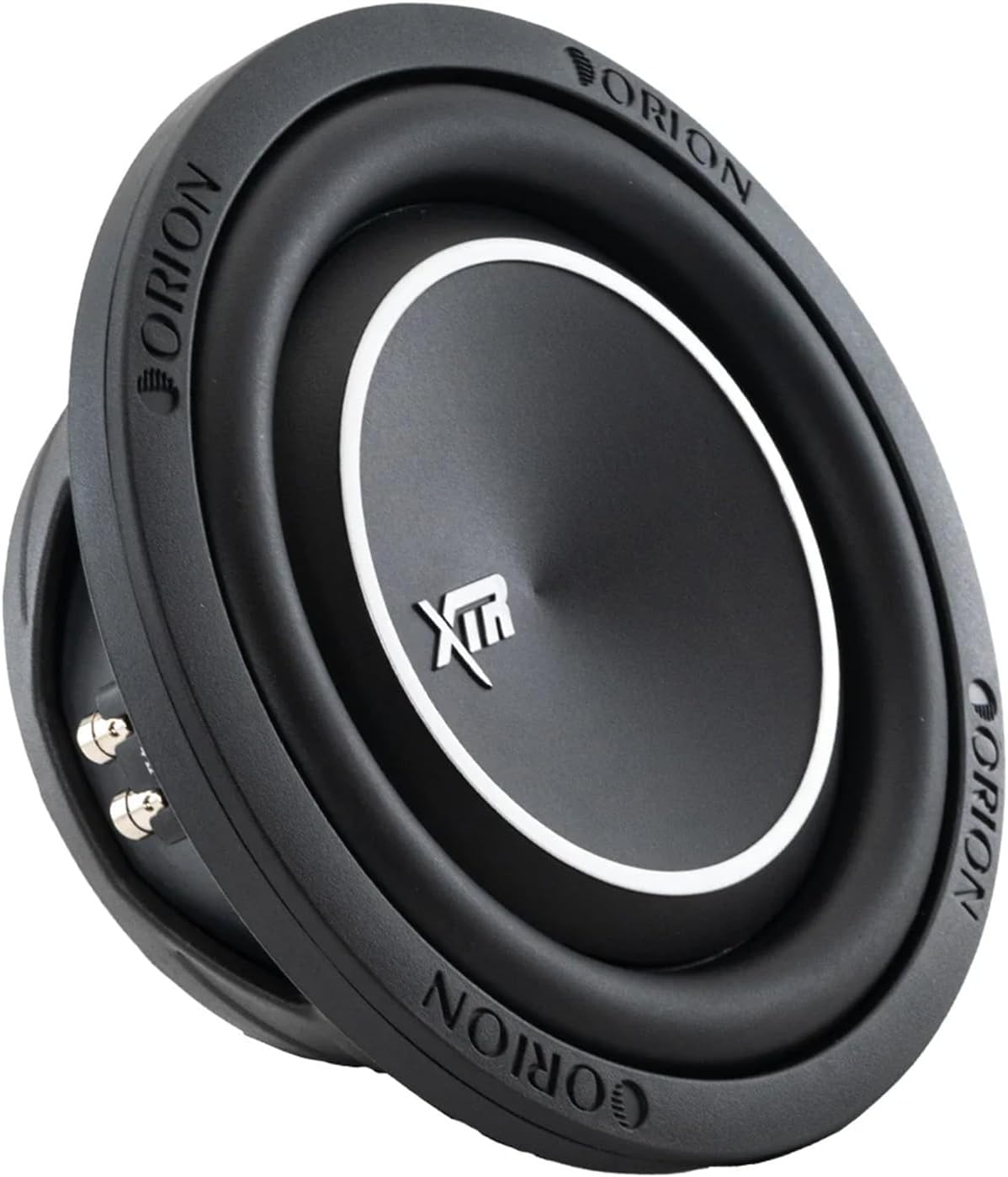 Orion XTR Series XTR8SWD2 Free Air Slim Shallow Mount 8” Car Subwoofer, 1200W Max Power, 300W RMS, Dual 2 Ohm, UV Coated Cone, NBR Surround – OEM Sub Replacement Compact for Lexus, BMW, Nissan, & More