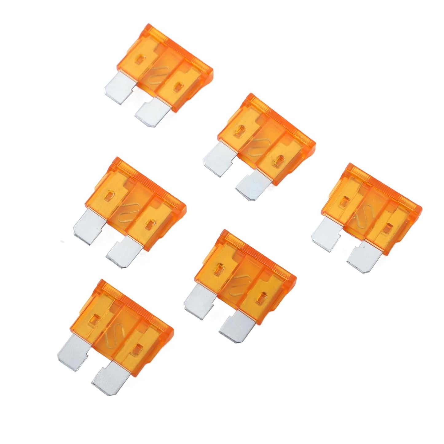 100 Pack Auto Fuses 5 AMP ATC/ATO Standard Regular Fuse Blade 5A Car Truck Boat Marine RV