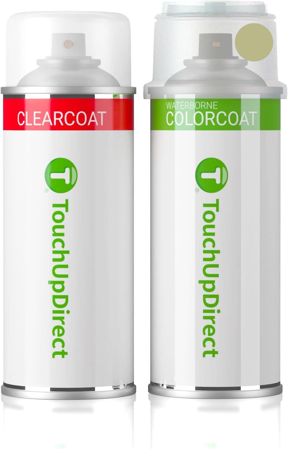TouchUpDirect 4T8 Sandy Beach Metallic Compatible with Toyota Exact Match Touch Up Paint Aerosol - Essential Kit
