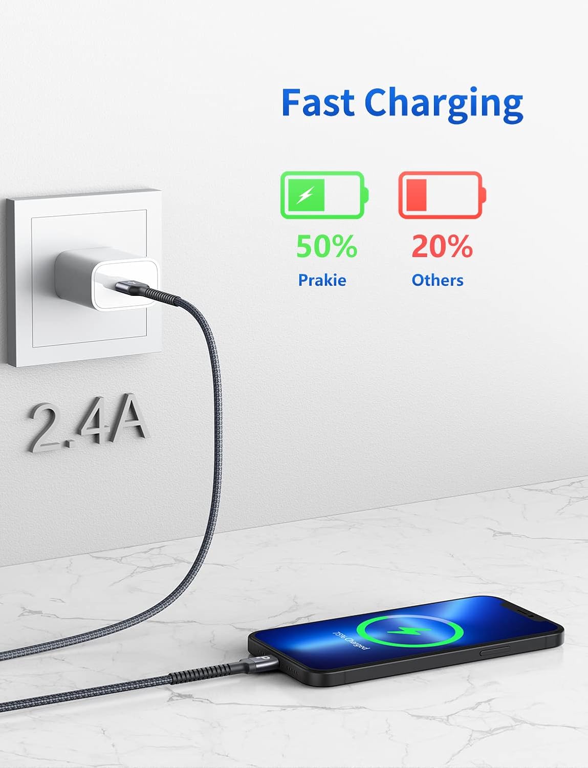 iPhone Charger, [Apple MFi Certified] 2Pack 10FT Long Lightning Cable Nylon Braided Cable iPhone Charger Cord Compatible with iPhone 14 13 12 11 Pro Max XR XS X 8 7 6 Plus iPad and More