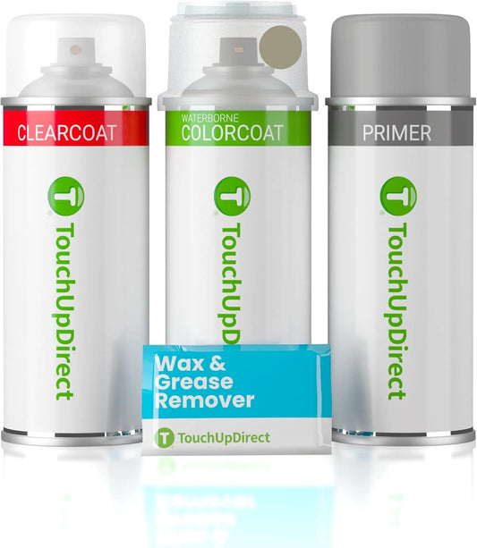TouchUpDirect 1E3 Phantom Gray Metallic Compatible with Toyota Exact Match Touch Up Paint Aerosol - Preferred Kit