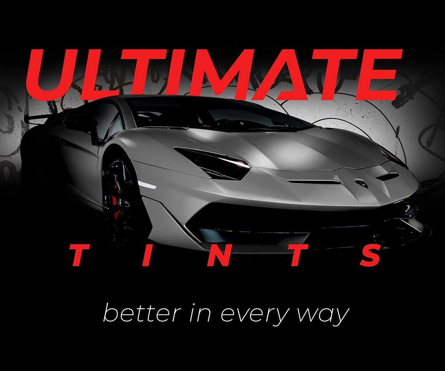 VViViD+ Ultimate Headlight Taillight Tint Vinyl Wrap (12" x 7ft, Dark Smoke)