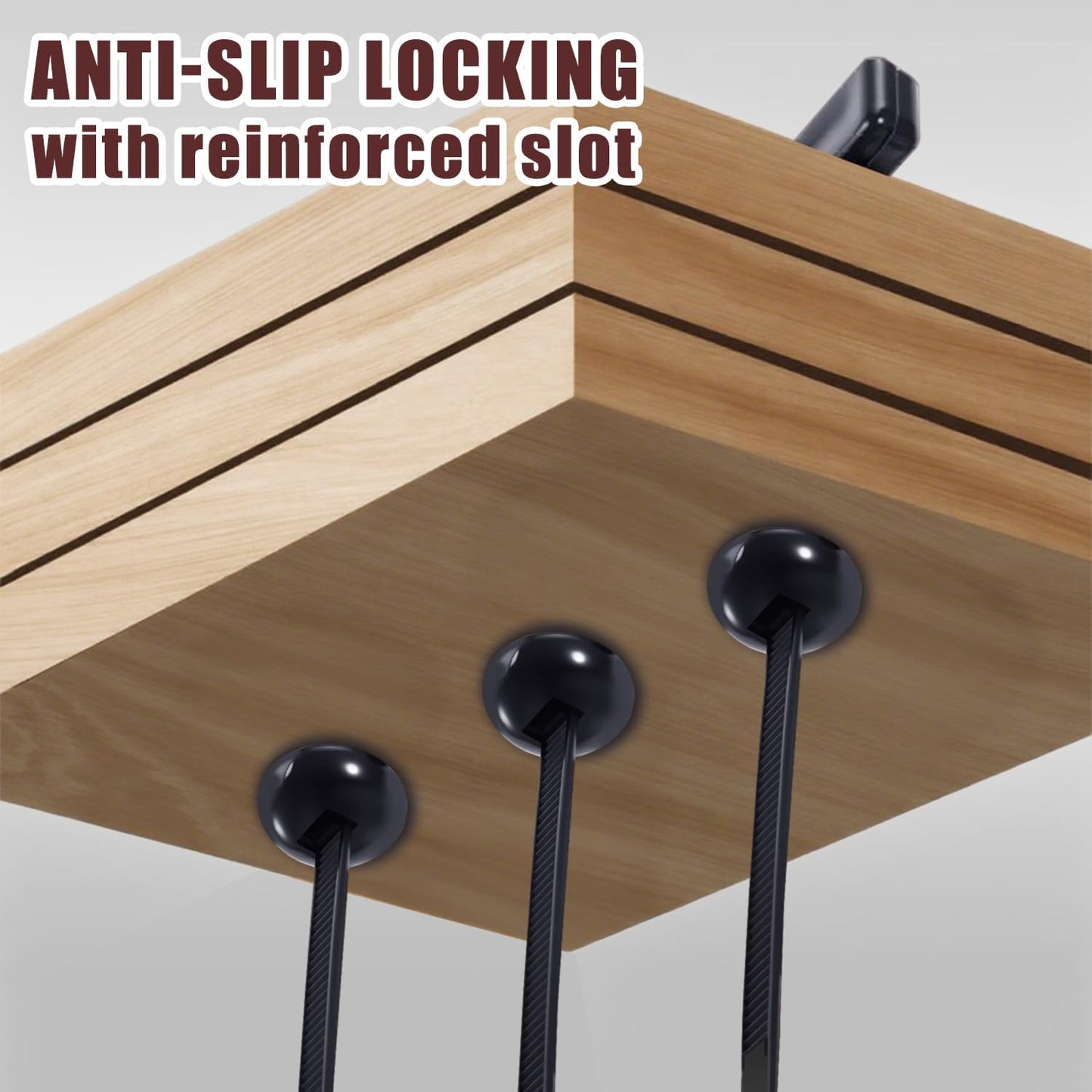 200Pcs Nylon Universal Cable Tie Buckle - Heavy Duty Self-Locking Push Pin Design with Button, UV Resistant Fasteners for Car Repair (Fender, Bumper, Trunk Liner), Wire Bundling, Home & Garage