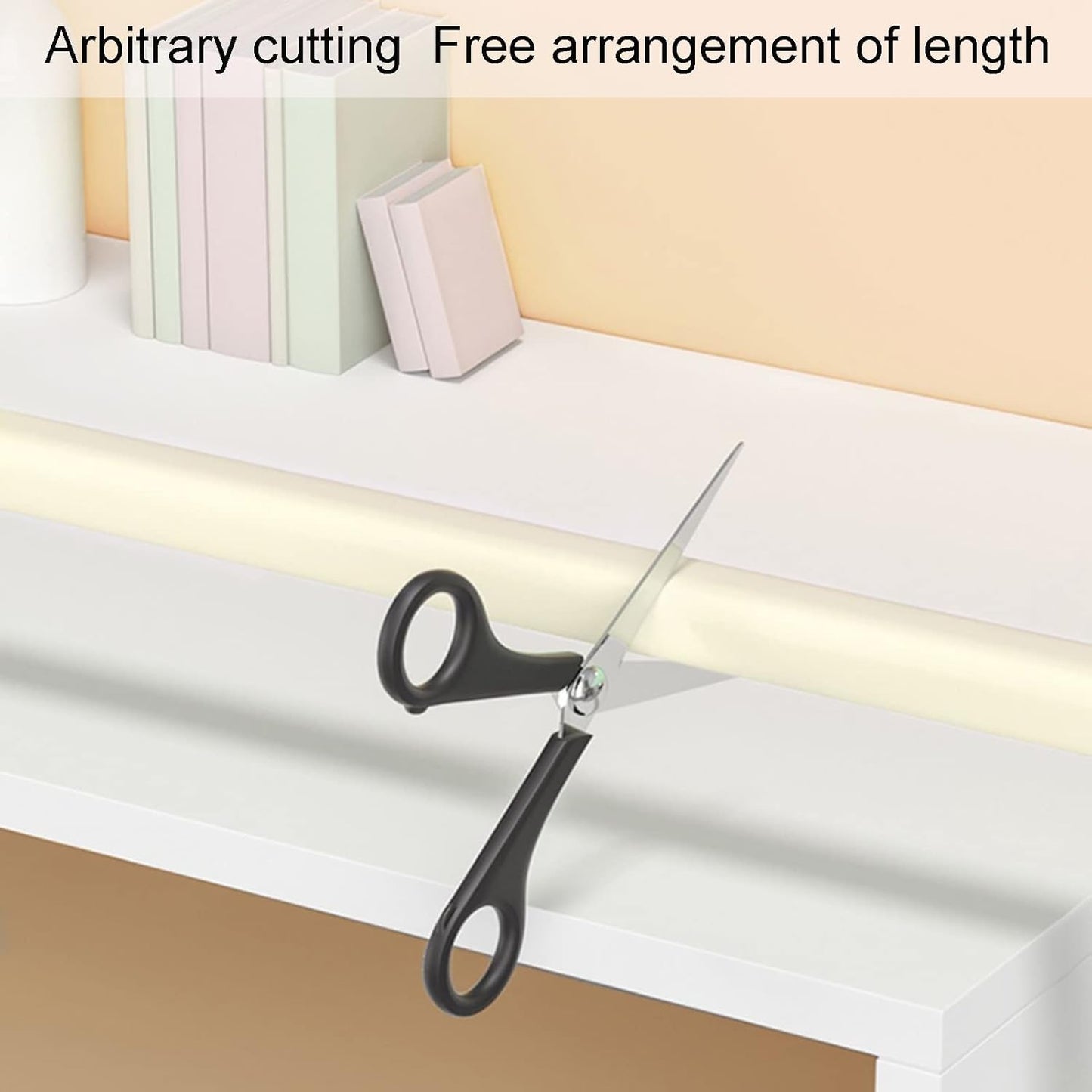 XPLKQXE Sharp Edge Safety Corner Edge Foam Padding, Edge Guards Bumpers Adhesive, Edge Corner Protector Guards for Table Edges & Sharp Corners(White-B,2pcs)