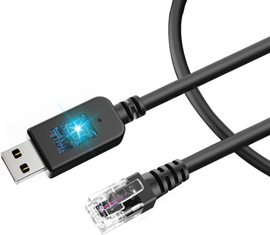 Radar Detector Power Cable, USB to RJ11 DC3.5 Cable,Replacement Radar Detectors Power Cable,for Escort Unide Radenso XP Beltronics Cob'r'a Whistler Radar Detector (RJ11-1.6FT)