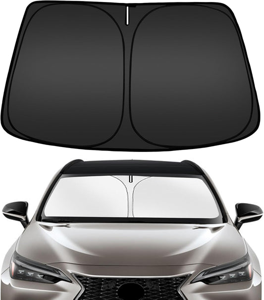 ARISMOTOR Windshield Sun Shade for Le-xus NX NX250 NX350 NX350h NX450h+ 2022-2025 2026, Custom Fit Foldable Front Window Sunshade Sun Visor Protector, Block UV Rays Keep Your Car Cooler
