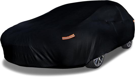 EzyShade 10-Layer Waterproof Sports Car Cover. See Vehicle Size-Chart for Accurate Fit. All Weather Full Outdoor Covers. Miata Porsche SLK Z3 Z4. Sun Snow Wind Rain. Black, Size C1 (See SizeChart)