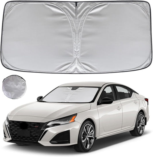 KAYZT Windshield Sun Shade for 2019-2025 Nissan Altima Foldable Sunshade Front Window Custom Fit Car Accessories