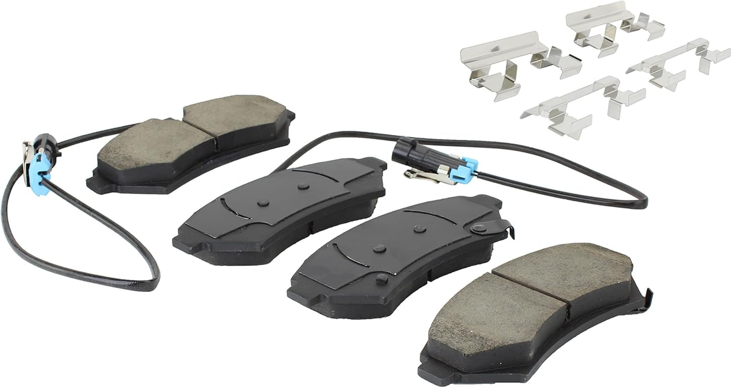 Premium Ceramic Front Brake Pads (1001-0753C) Compatible with Cadillac Seville 1998-2003