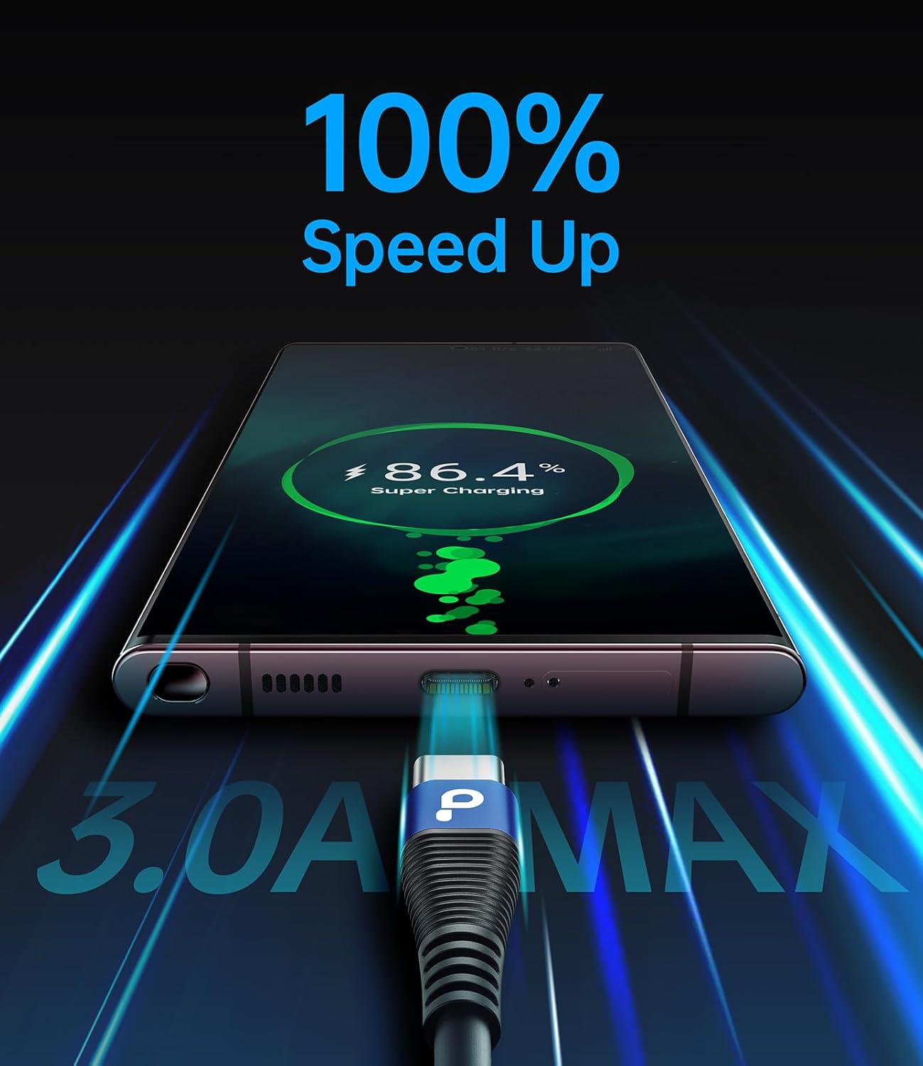 USB C Cable 3ft 2Pack Coiled USB A to USB C Charge Cord for Car, USB-C Charging Cable Compatible with iPhone 16/15/Plus/Pro/Pro Max/Samsung Galaxy S20 S10 S9 S8 Plus Note 10 9 and Other USB C Devices