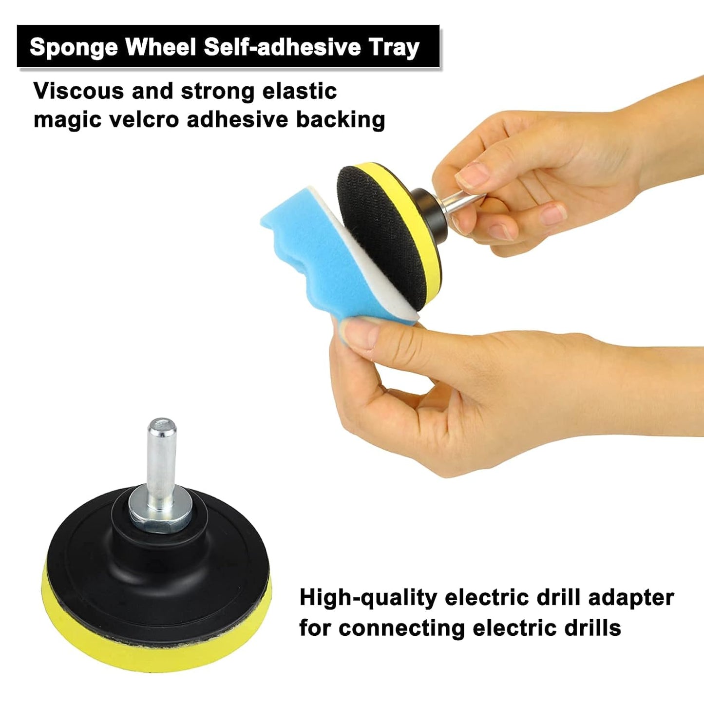 Car Foam Polishing Buffing Kit,Polishing Buffing Pads,Wool Pads,Polishing & Buffing Wheels,for Headlights & Car Body Car Foam Car Wax & Buffer Kits (27)