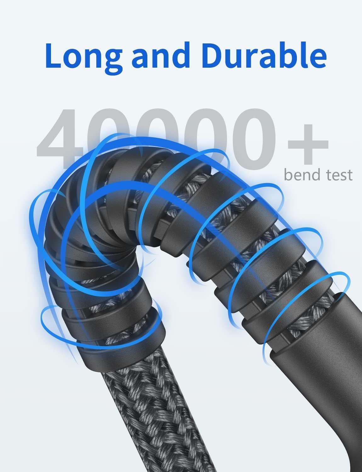 PRAKIE USB C Cable 3FT, 2Pack USB-C to USB-C Charger Cable, USBC Fast Charging Nylon Braided USBC iPhone Charger Cord Compatible with iPhone 16/15/Pro Max/PlusSamsung Galaxy S23/LG/Switch