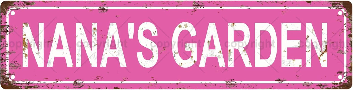 Vintage Metal Tin Sign, Street Sign, Home Decor, 16 x 4 Inch