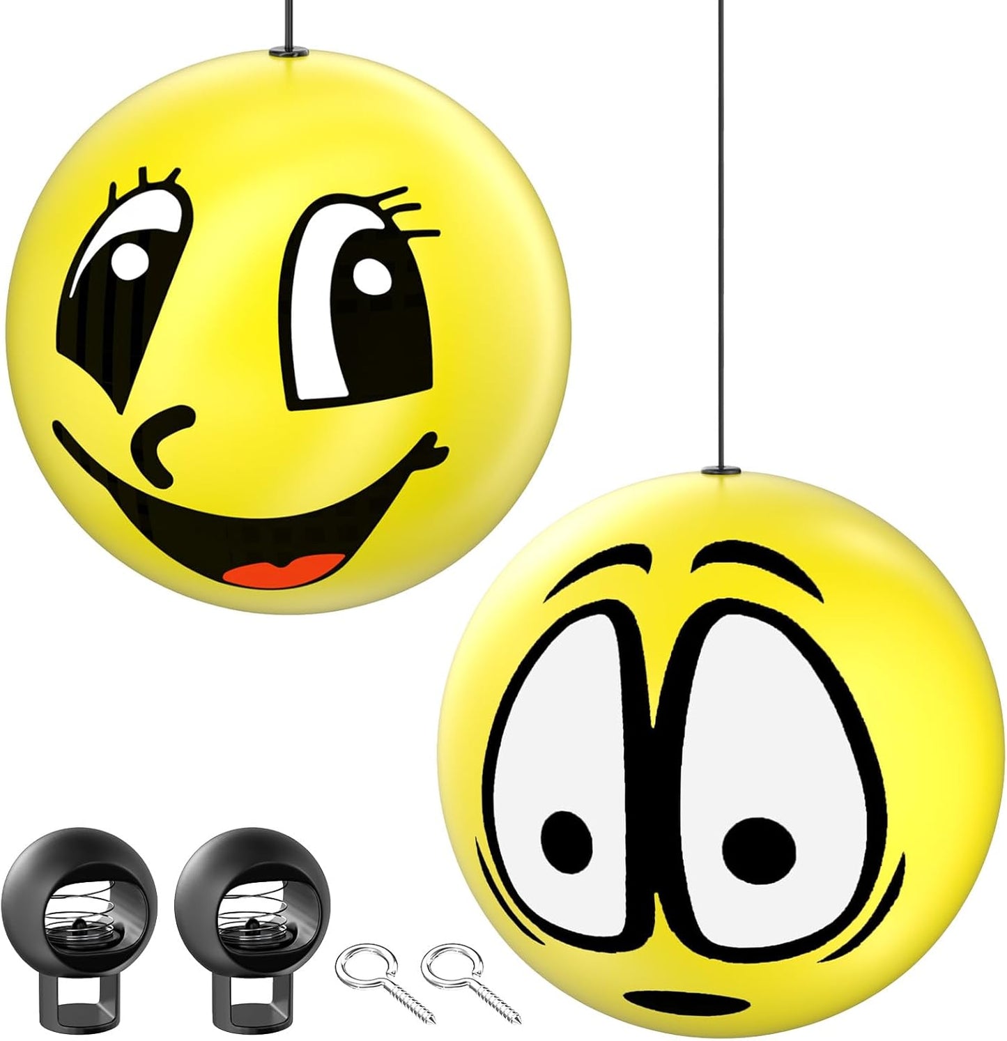 Garage Parking Aid Ball, Parking Guide System for Car Accessories, Stop Indicator, Parking Assist Ball, Aid-Parking Kit, Garage Car Stopper, Pack of 2