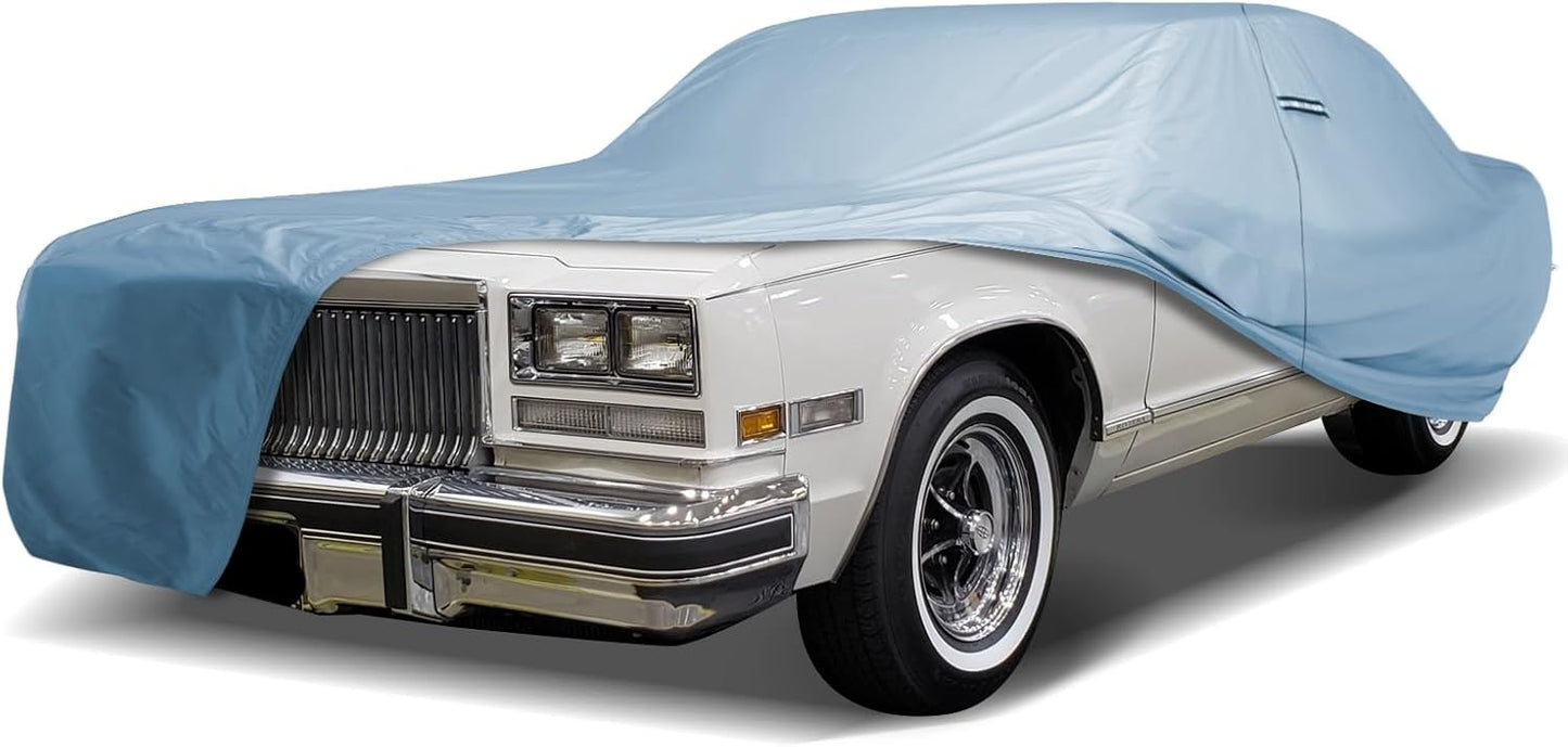 iCarCover Premium Car Cover for 1971-1978 Buick Riviera Heavy Duty Waterproof All-Weather Automobiles Custom Fit Indoor Outdoor UV Snow Protection Covers with Straps and Bag