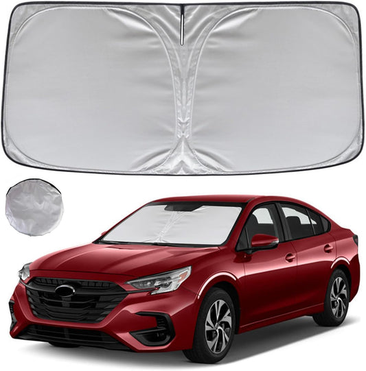KAYZT Windshield Sun Shade for 2020-2025 Su-baru Legacy Foldable Sunshade Front Window Custom Fit Car Accessories