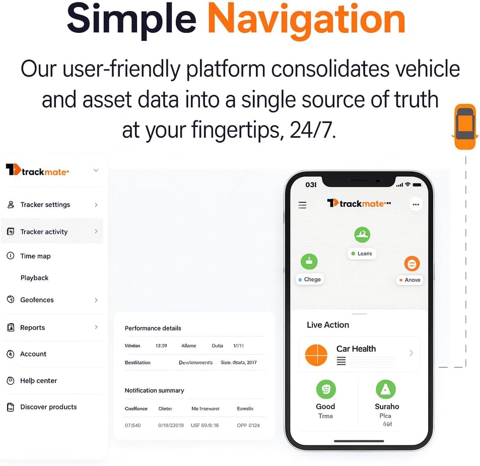 Bolt LTE 4G GPS Tracker for Vehicles, Cars, Trucks, Trailers, RVs, Equipment, & Shipments with 10,000mAh Rechargeable Battery, IP65 Waterproof, Magnetic Mount, Tamper Alerts, Easy Set Up